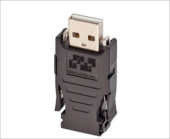 装配式USB2.0直式插头}