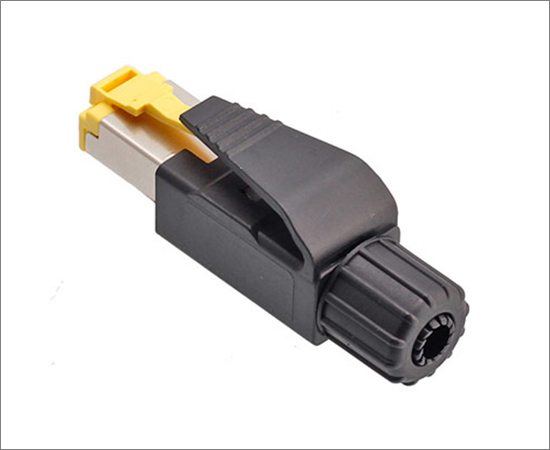 组装式RJ45 一体4P CAT5类 塑料}