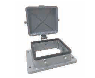 32B 金属外壳 - 不封底下壳 - 四耳