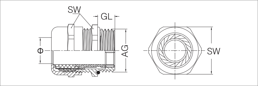 普通金属防水电缆接头--Plastic-cable-gland-2.png