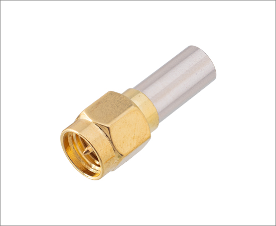 SMA(公)直式插头，适用线缆：RG58、LMR200、RG142、SYV50-3，频率：DC0~6GHz}