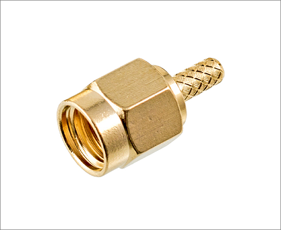 SMA(公)反极直式插头，适用线缆：RG316 RG174 LMR100，频率：DC0~6GHz