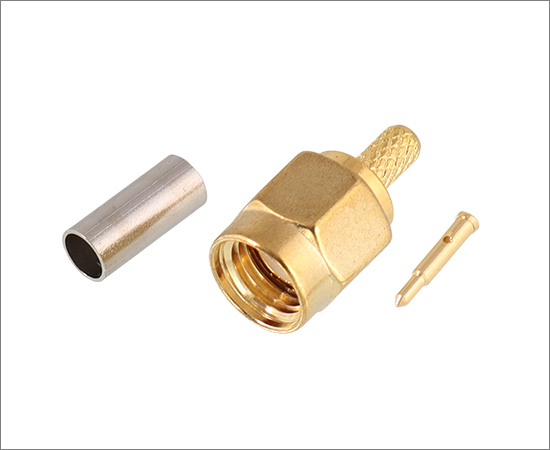 SMA(公)直式插头，适用线缆：RG316 RG174 LMR100，频率：DC0~6GHz}