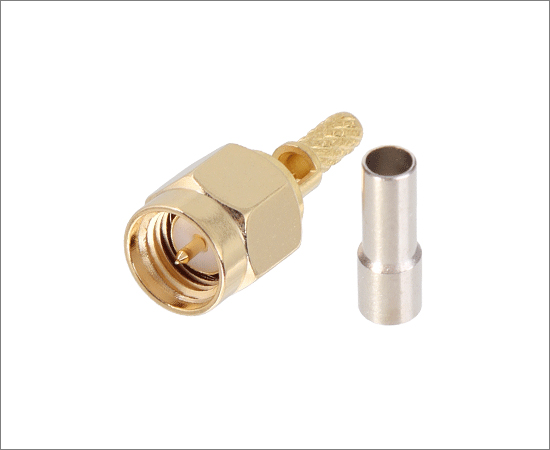 SMA(公)直式插头，适用线缆：RG316 RG174 LMR100，频率：DC0~6GHz}