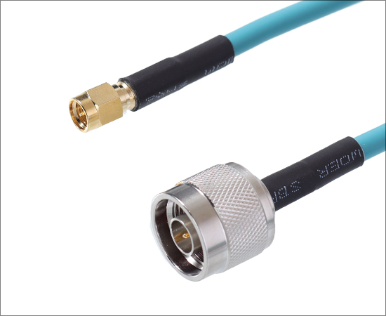 SMA(公)转N(公)，线缆：RG223，频率：DC~6GHz