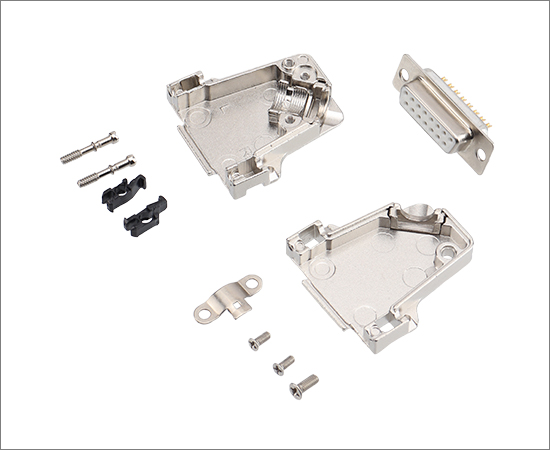 DB3金属组装式侧出孔型插头}