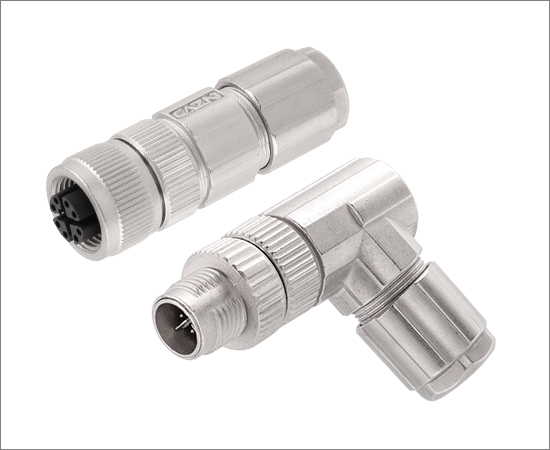 M12金属组装式插头 X型 8芯