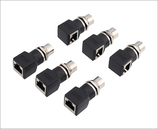 M12转接器 X型 8芯}