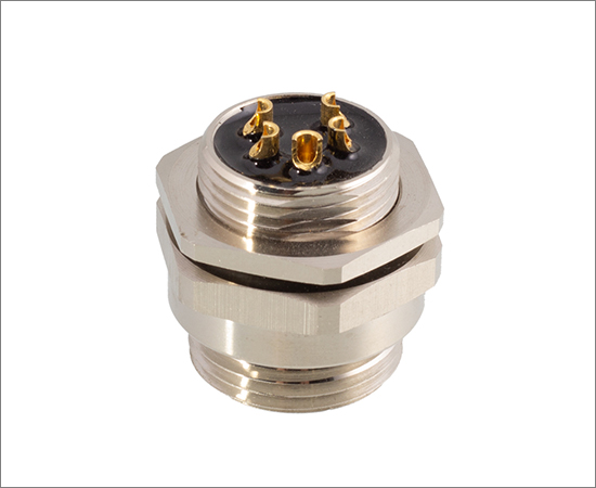 7/8板前/后安装插座 5芯}