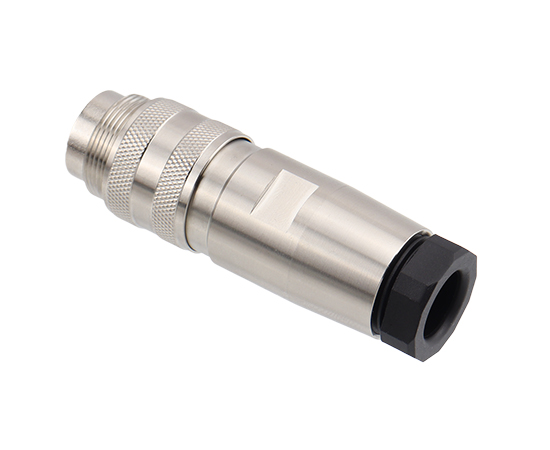 M16直式针型金属组装式插头 焊接式}