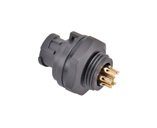 E7板前安装针型插座(卡扣式)}