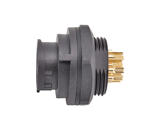 E10板前安装针型插座(卡扣式)}