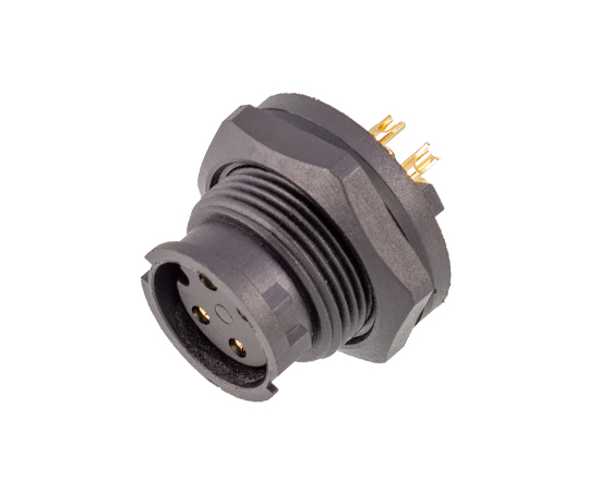 E10板后安装孔型插座(卡扣式)