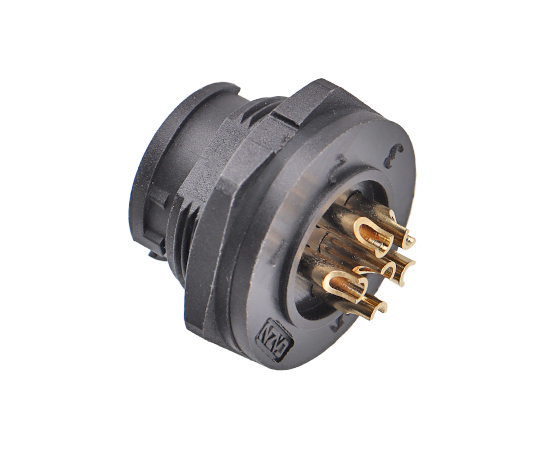 E13板后安装孔型插座(卡扣式)}