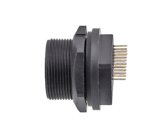 HDMI 母板后 PCB插座(螺纹式)}