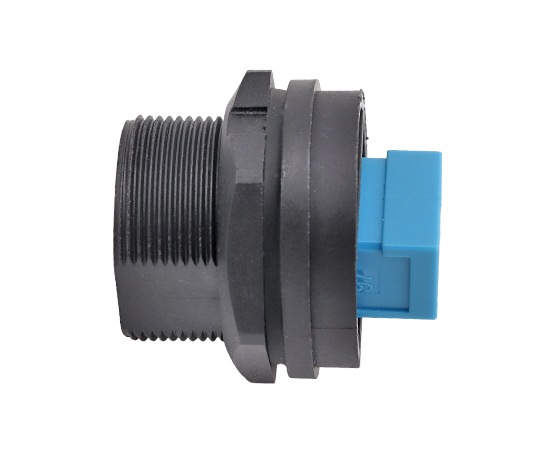 FDDI 单模单芯 板后安装插座(螺纹式)}