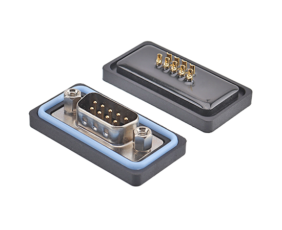 EDB1-直式针型插座(焊线式)}