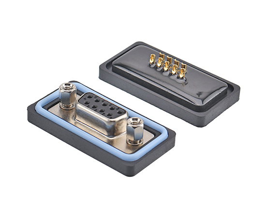 EDB1-直式孔型插座(焊线式)}