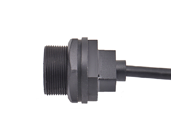 USB 母/公 带线 板后插座(螺纹式)}