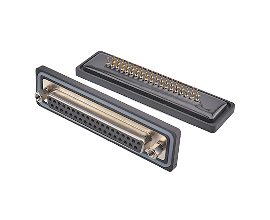 EDB4-直式孔型插座(焊板式)}