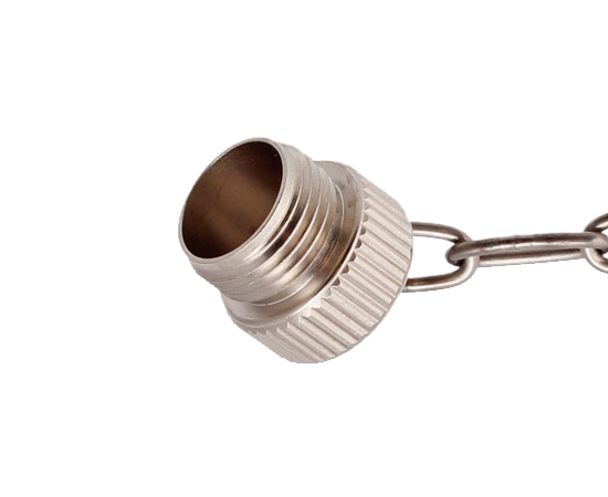 M12金属防尘盖(外牙+金属链)}