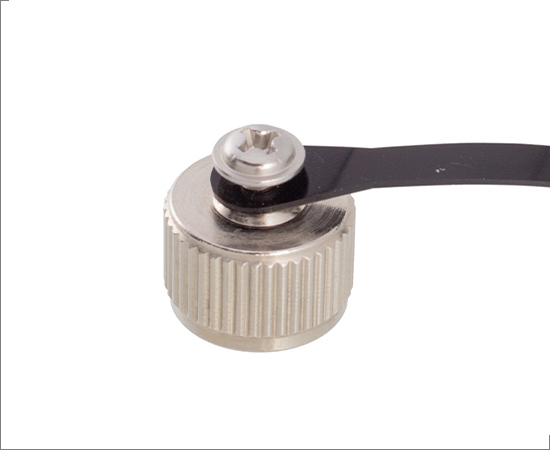 M12金属防尘盖(内牙+橡胶链)}