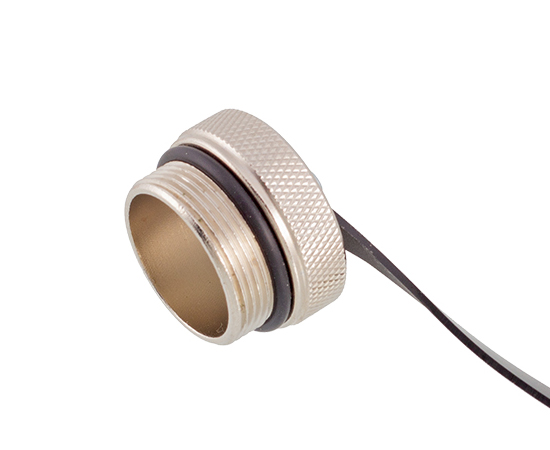 M16金属防尘盖(外牙+橡胶链)}