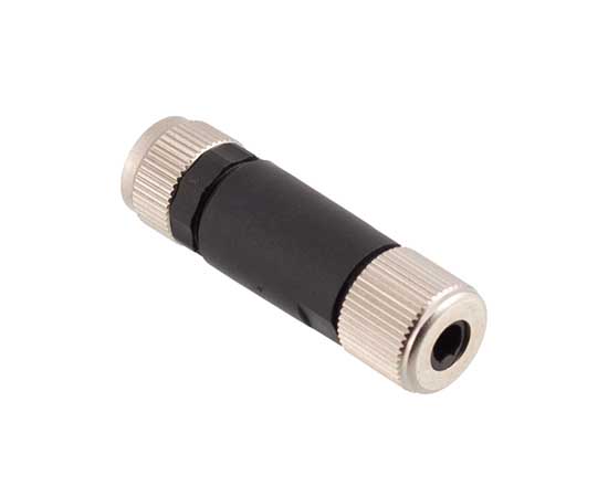 M8直式孔型塑胶插头 螺钉压接}