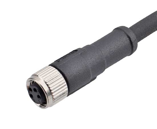 M8直式孔型成型插头