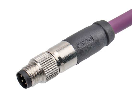 M8直式针型成型插 带阻尼