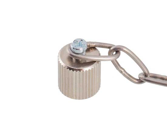 M8金属防尘盖(内牙+链)}