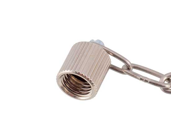 M8金属防尘盖(内牙+链)}