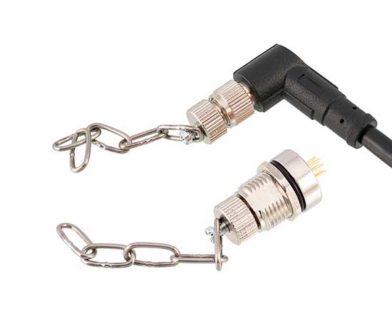 M8金属防尘盖(外螺牙)}