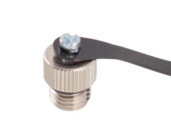 M8金属防尘盖(外牙+橡胶链)}