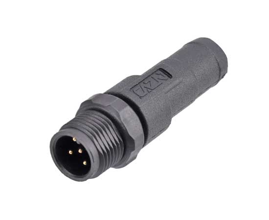 M12终端电阻针型插头 120Ω 塑胶版