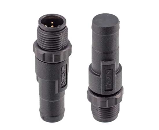 M12终端电阻针型插头 120Ω 塑胶版}