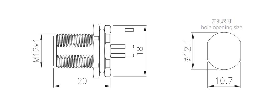 板后安装针型插座 插板式 螺牙M12x1 接地款-4.jpg