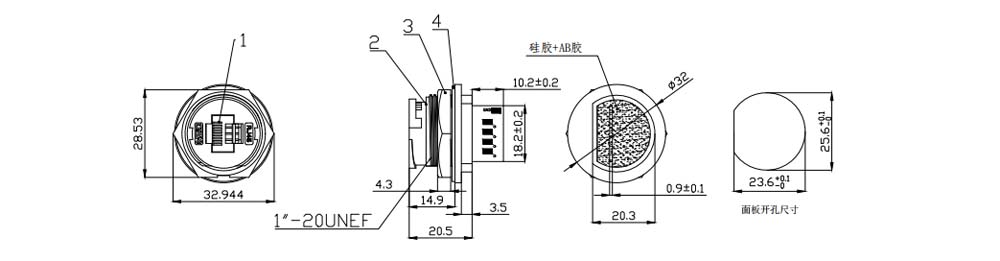 E16插座主图-RJ45母焊线板后插座(灌胶)(螺纹式)(外置焊接板)-4.jpg