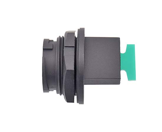 E16 RJ45母板后单网口尾板带端子插座(卡扣式)}