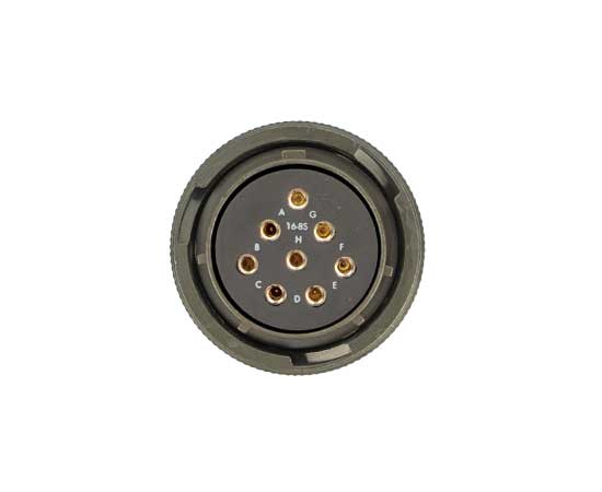 16号 直式插头(ZC3116F-16-8S)}