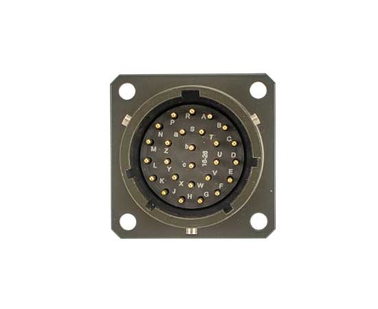 16号 盒式安装或板后安装插座(ZC3112E-16-26P)}