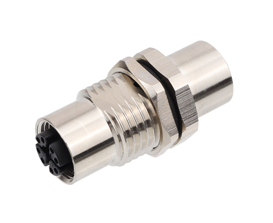 M12 I 型穿板式转接器 SS型