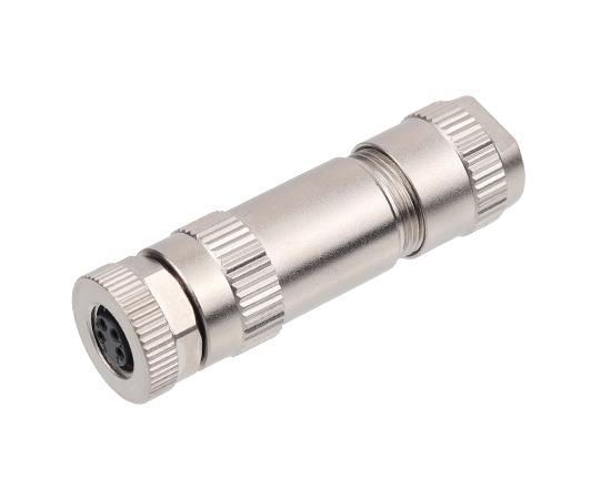 M8直式孔型金属插头 焊线式